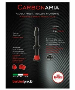 Paire De Valves Tubeless Presta En Carbone Carbonaria Barbieri -Montage & réparation du pneu Boutique Carbonaria AD CARB45 1024x1024 35 flyer