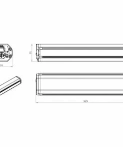 Batterie VAE 36V Compatible Bosch PowerTube Horizontale Doctibike -Montage & réparation du pneu Boutique batterie compatible bosch powertube 461wh horizontale croquis