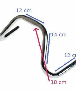 Cintre Moustache Vélo De Piste Vintage Escobar BLB 7 Cintre Moustache Vélo De Piste Vintage Escobar BLB -Montage & réparation du pneu Boutique cintre moustache velo de piste vintage escobar blb full 4