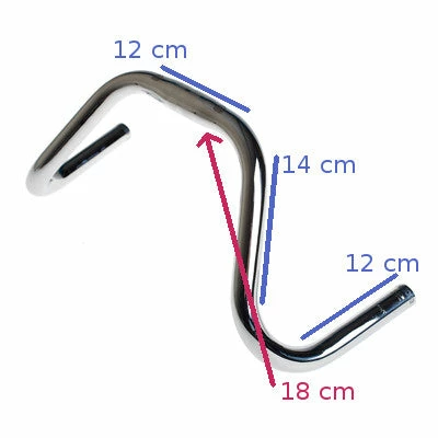 Cintre Moustache Vélo De Piste Vintage Escobar BLB 4 Cintre Moustache Vélo De Piste Vintage Escobar BLB – Image 4