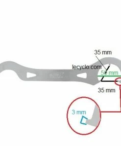 Clef 2 En 1 Contre écrou Fixie Et Boitier De Pédalier Super B 5 Clef 2 En 1 Contre écrou Fixie Et Boitier De Pédalier Super B -Montage & réparation du pneu Boutique clef 2 en 1 contre ecrou fixie et boitier de pedalier super b full 3