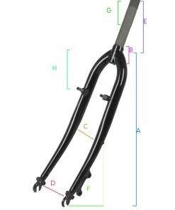 Brandless Fourche Vélo 28 Pouces 1"1/8 Filetée Pour Frein à Disque -Montage & réparation du pneu Boutique fourche velo 28 pouces 1 1 8 filetee pour frein a disque full 3