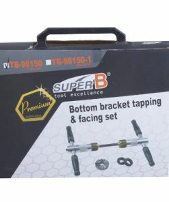 Fraise Et Tarauds Pour Boitier De Pédalier Vélo Super B -Montage & réparation du pneu Boutique fraise et tarauds pour boitier de pedalier velo super b full 3