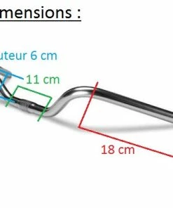 Oxford Guidon De Vélo Vintage North Road Chromé 8 Oxford Guidon De Vélo Vintage North Road Chromé -Montage & réparation du pneu Boutique guidon de velo vintage north road chrome full 3