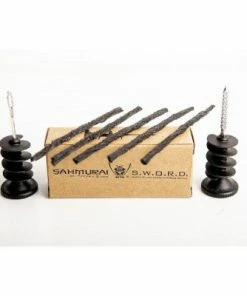 Kit De Réparation à Mèches Tubeless Sahmurai Sword 11 Kit De Réparation à Mèches Tubeless Sahmurai Sword -Montage & réparation du pneu Boutique kit de reparation a meches tubeless sahmurai sword full