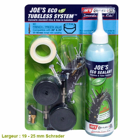 Joe's No Flats Kit Pneu Vélo Anticrevaison Sans Chambre à Air 2 Joe's No Flats Kit Pneu Vélo Anticrevaison Sans Chambre à Air – Image 2