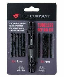 Kit De Réparation Tubeless Hutchinson - Outils Et Mèches 1.5+3mm -Montage & réparation du pneu Boutique kit reparation tubeless avec meches hutchinson 494x294 c05e0b73 109d 4597 97d5 f5927e723f00