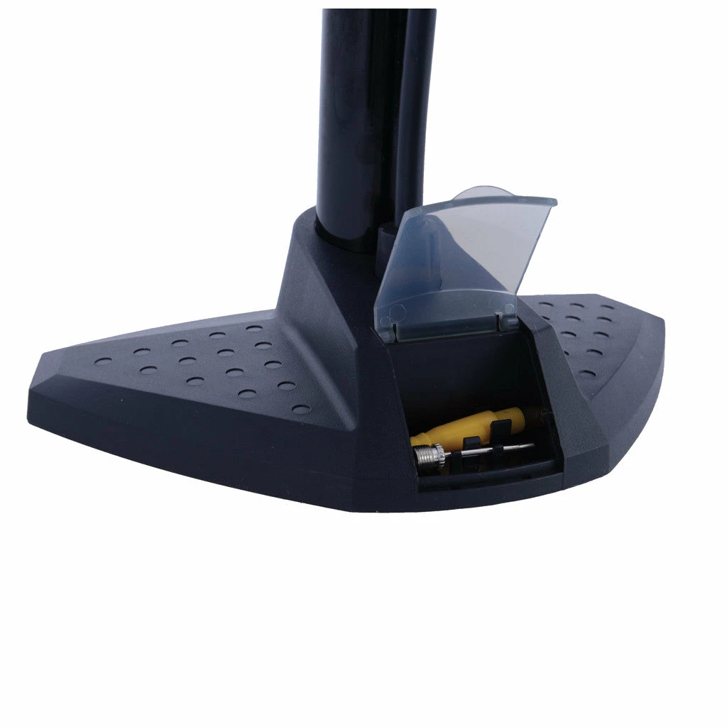 Pompe Vélo à Pied Avec Manomètre Double Valve Oxford Airtrack Workshop 4 Pompe Vélo à Pied Avec Manomètre Double Valve Oxford Airtrack Workshop – Image 4