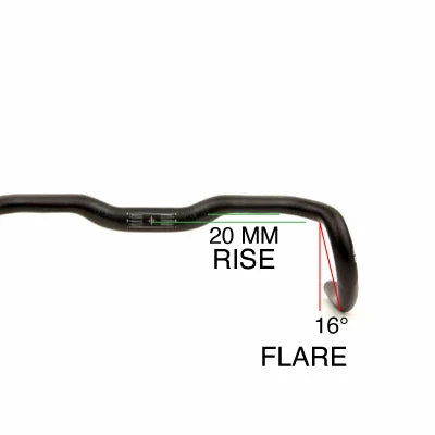 Ergotec-Humpert Cintre Gravel Ergotec Randonneur ER-20 31,8 Mm Noir 7 Ergotec-Humpert Cintre Gravel Ergotec Randonneur ER-20 31,8 Mm Noir – Image 7