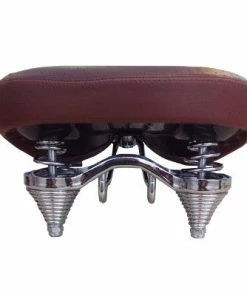 VELO Selle De Vélo Rétro Cruiser Grand Confort Marron -Montage & réparation du pneu Boutique selle de velo retro cruiser grand confort marron full 4