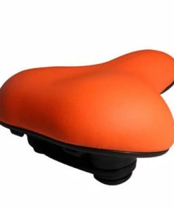 Selle Vélo Confortable Orange - Dutch Perfect