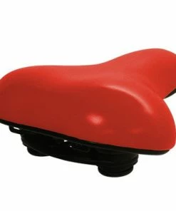 Selle Vélo Confortable Rouge - Dutch Perfect