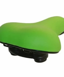 Selle Vélo Confortable Verte - Dutch Perfect