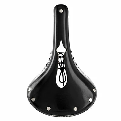 Selle Vélo Cuir Brooks B17 Carved Noire Pour Homme 4 Selle Vélo Cuir Brooks B17 Carved Noire Pour Homme – Image 4