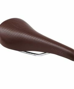 Selle Vélo De Route En Cuir Synthétique Brun Classic - Ritchey