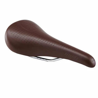 Selle Vélo De Route En Cuir Synthétique Brun Classic - Ritchey 1 Selle Vélo De Route En Cuir Synthétique Brun Classic - Ritchey