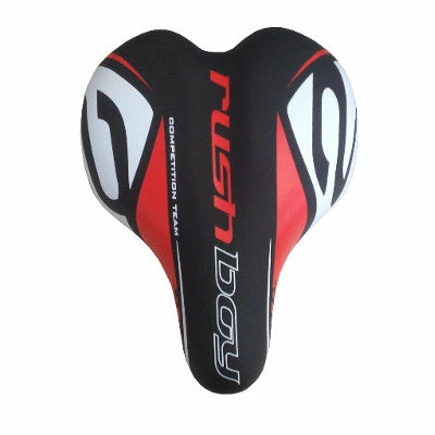 Selle Vélo Grand Confort Enfant Noire Rouge XLC 2 Selle Vélo Grand Confort Enfant Noire Rouge XLC – Image 2