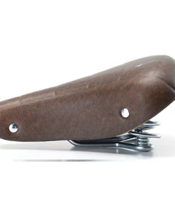 Selle Vélo Vintage Marron Avec Gel Ondina - Selle Royal -Montage & réparation du pneu Boutique selle velo vintage marron avec gel ondina selle royal full 3