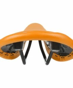 Endzone Selle Vélo Vintage Orange Imitation Cuir Avec Rivets -Montage & réparation du pneu Boutique selle velo vintage orange imitation cuir avec rivets full 4